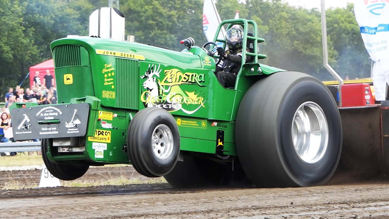 Super Stock 5. DM 2022 & Eurocup on Brande Pulling Arena | Great Tractor Pulling Action