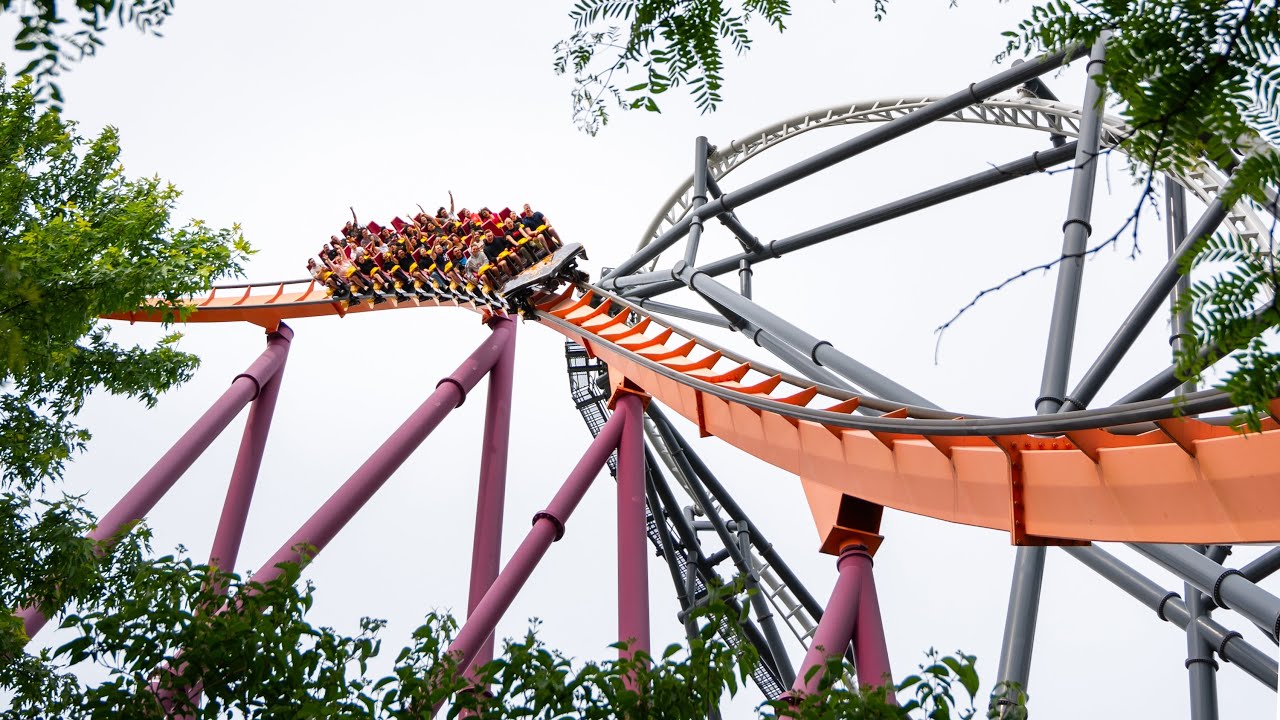 Raging Bull | Six Flags Great America | 2024 4K Offride