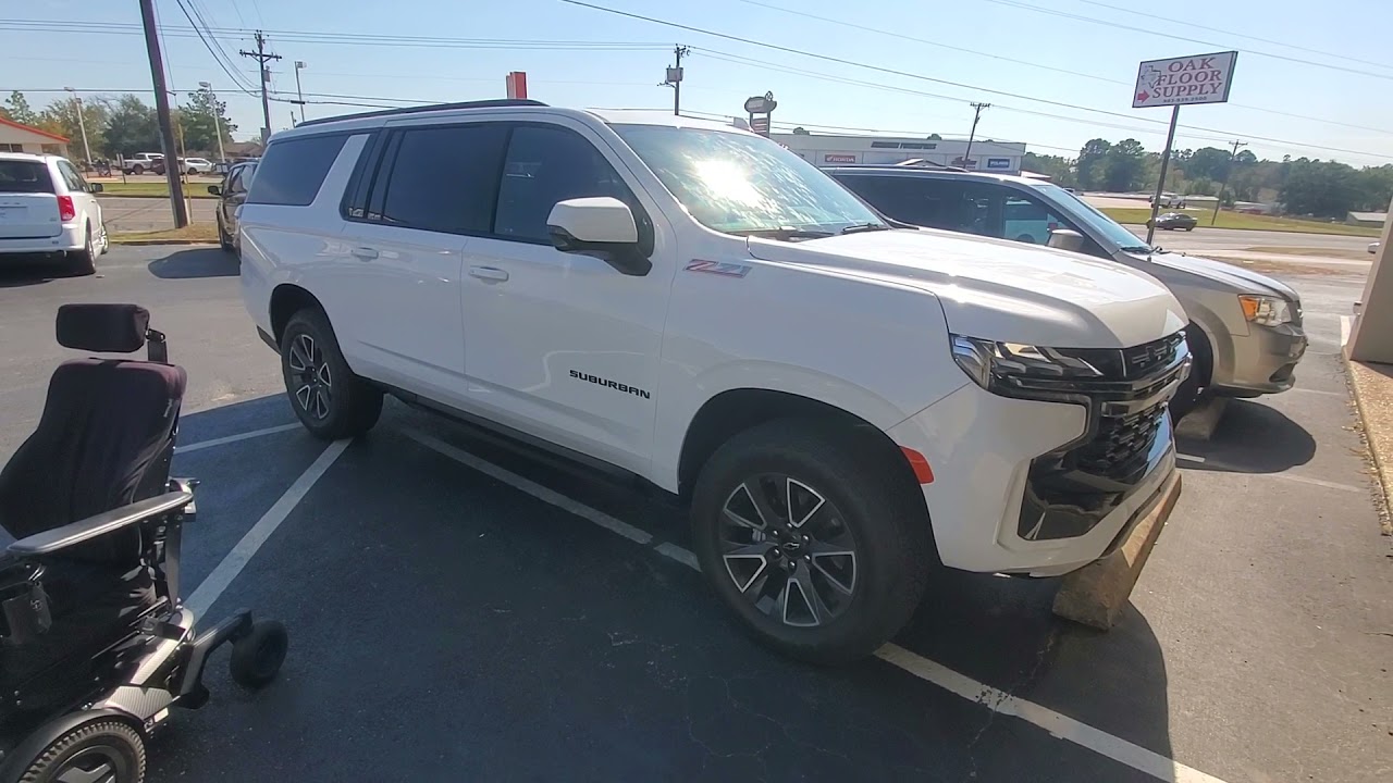 Handicap accessible SUV- Chevrolet Suburban