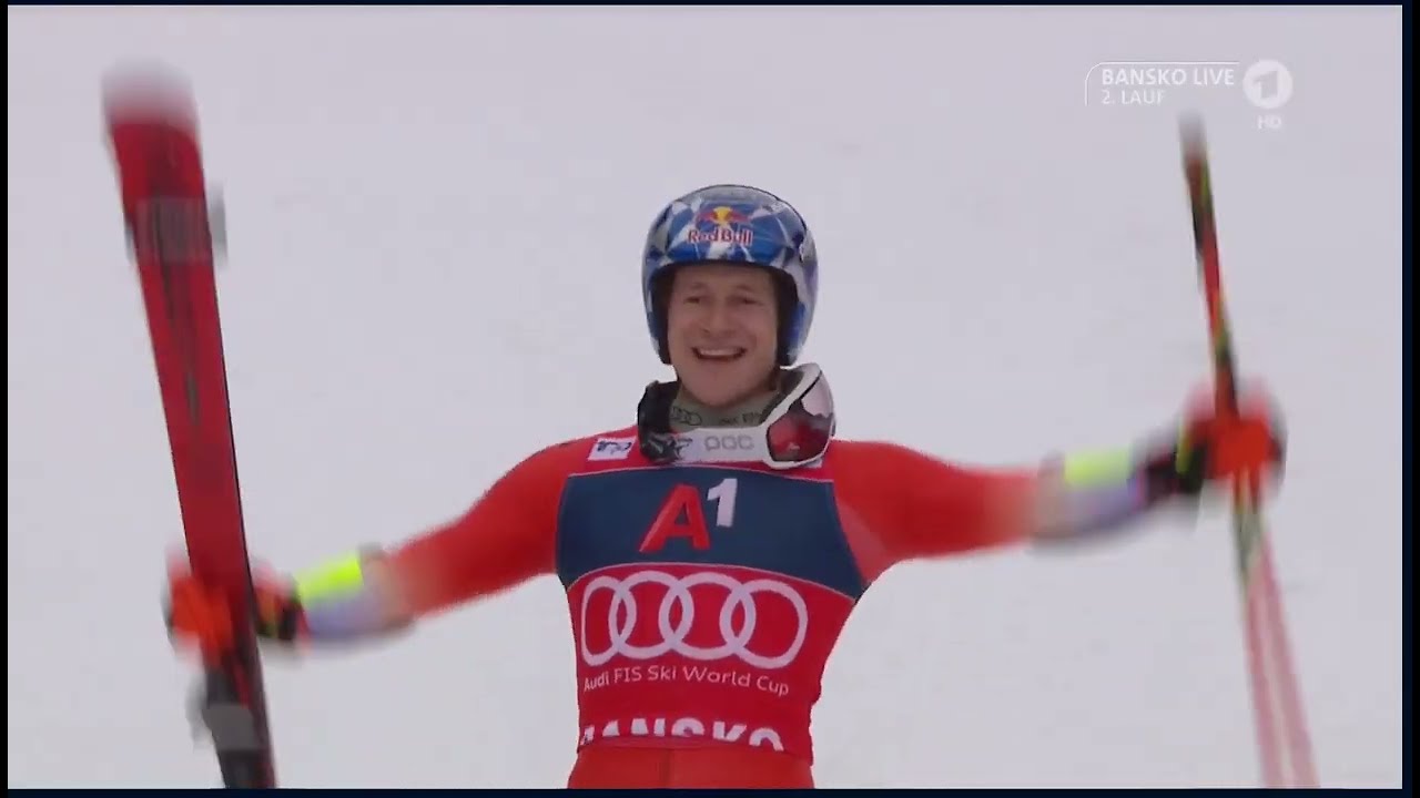 Marco Odermatt Bansko Riesenslalom Lauf 2