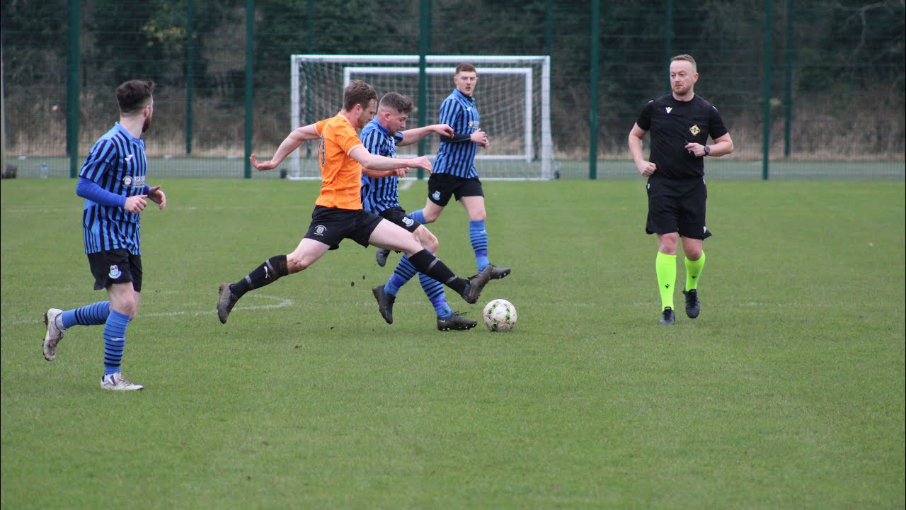 CrumlinUtd v Orangefield, Clarence Cup