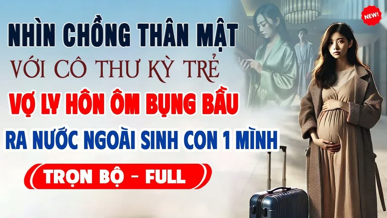 Nhìn thấy nhân tình ôm chồng ngay trước mặt, cô vợ bình thản ôm bụng bầu rời đi khiến tất cả sững