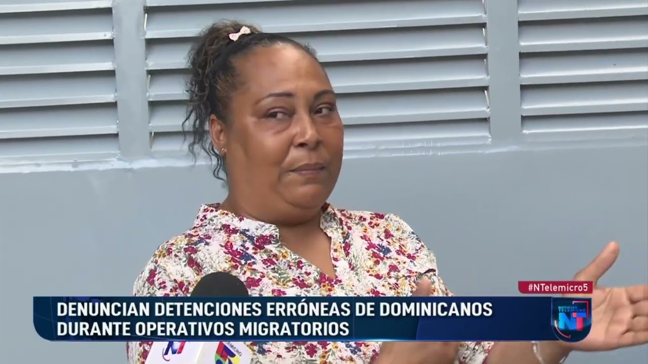 Denuncian detenciones erróneas de dominicanos durante operativos migratorios