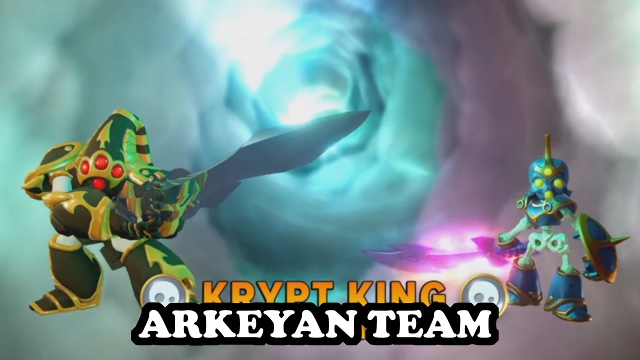 Skylanders Imaginators - Krypt King & Elite Chop Chop GAMEPLAY - ARKEYAN TEAM