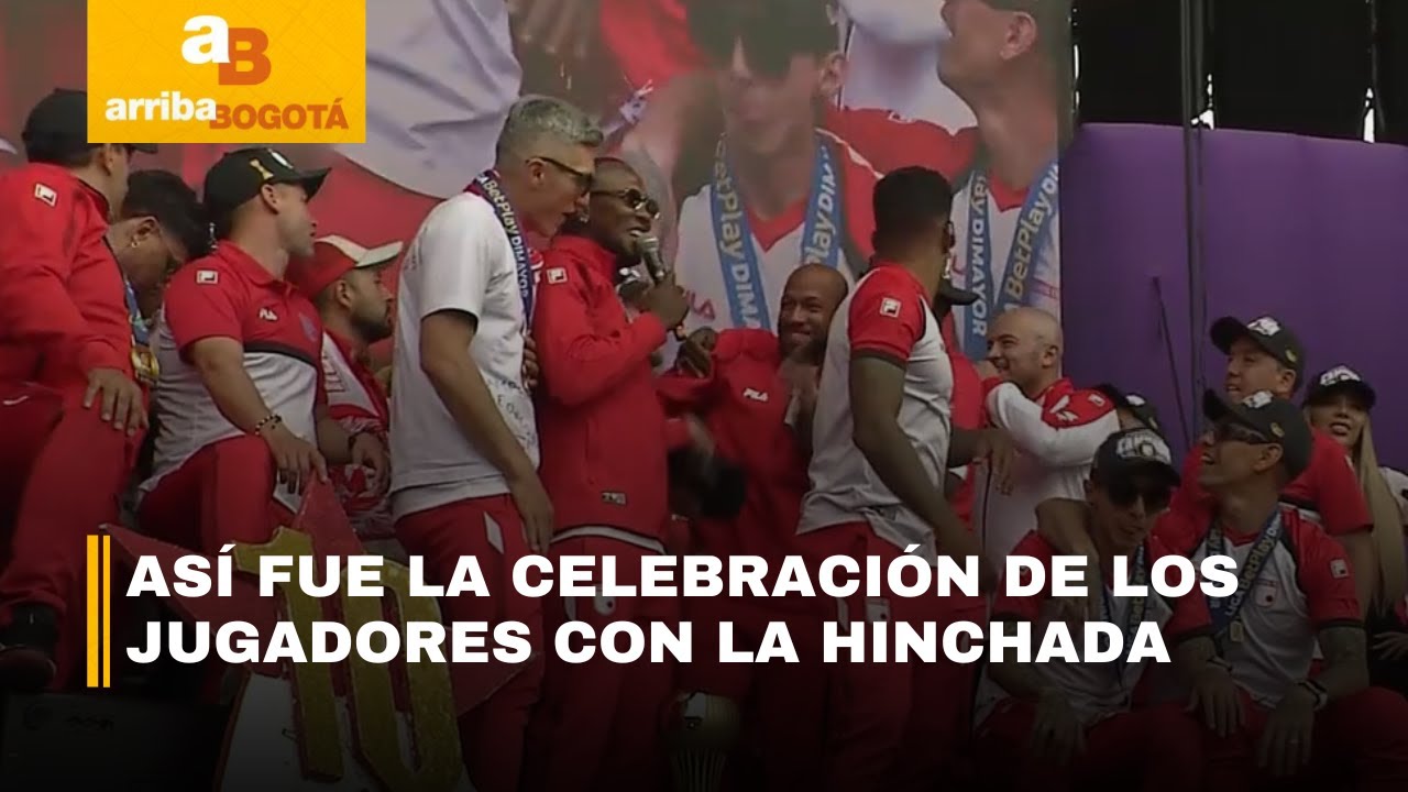 Más de 15 mil personas celebraron el título de Santa Fe en el parque Simón Bolívar | CityTv