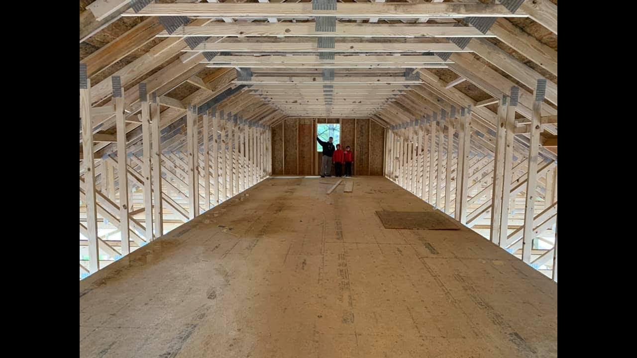 BOOM you get a room! ***CHECK OUT THIS HUGE BONUS ROOM- Attic Storage Trusses Installed