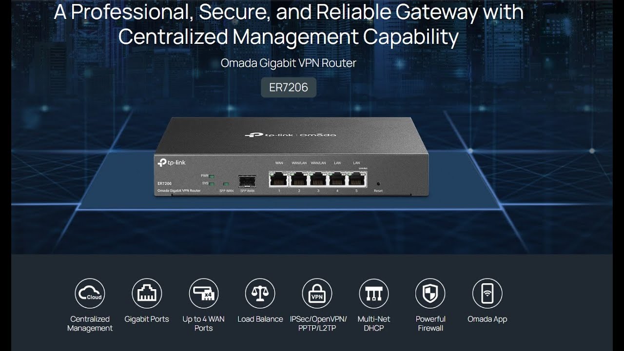 TP-Link ER7206 VPN Router Unboxing & Full Setup Guide 🔧📦 | Load Balancing ! FAST Boot in 3 Minutes🌐