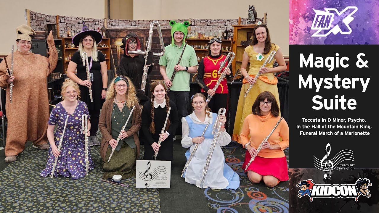 Magic and Mystery Suite | Utah County Flute Choir at FanX SLC (Saturday)