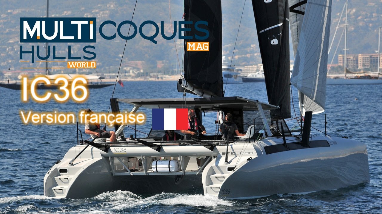 IC36 - Independent Catamaran - Premiers essais en mer - Test