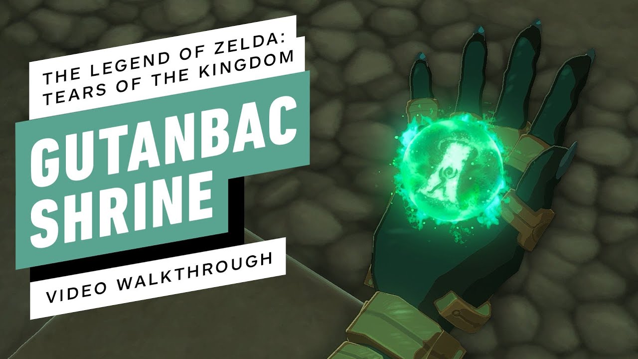 The Legend of Zelda: Tears of the Kingdom - Gutanbac Shrine Gameplay Walkthrough