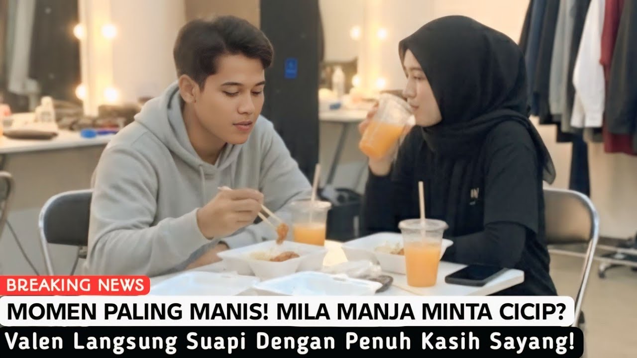 Bikin Jomblo Menjerit!! Intip Momen Manis Valen dan Mila Sahur Hanya Berdua, Hingga main Suap-Suapan