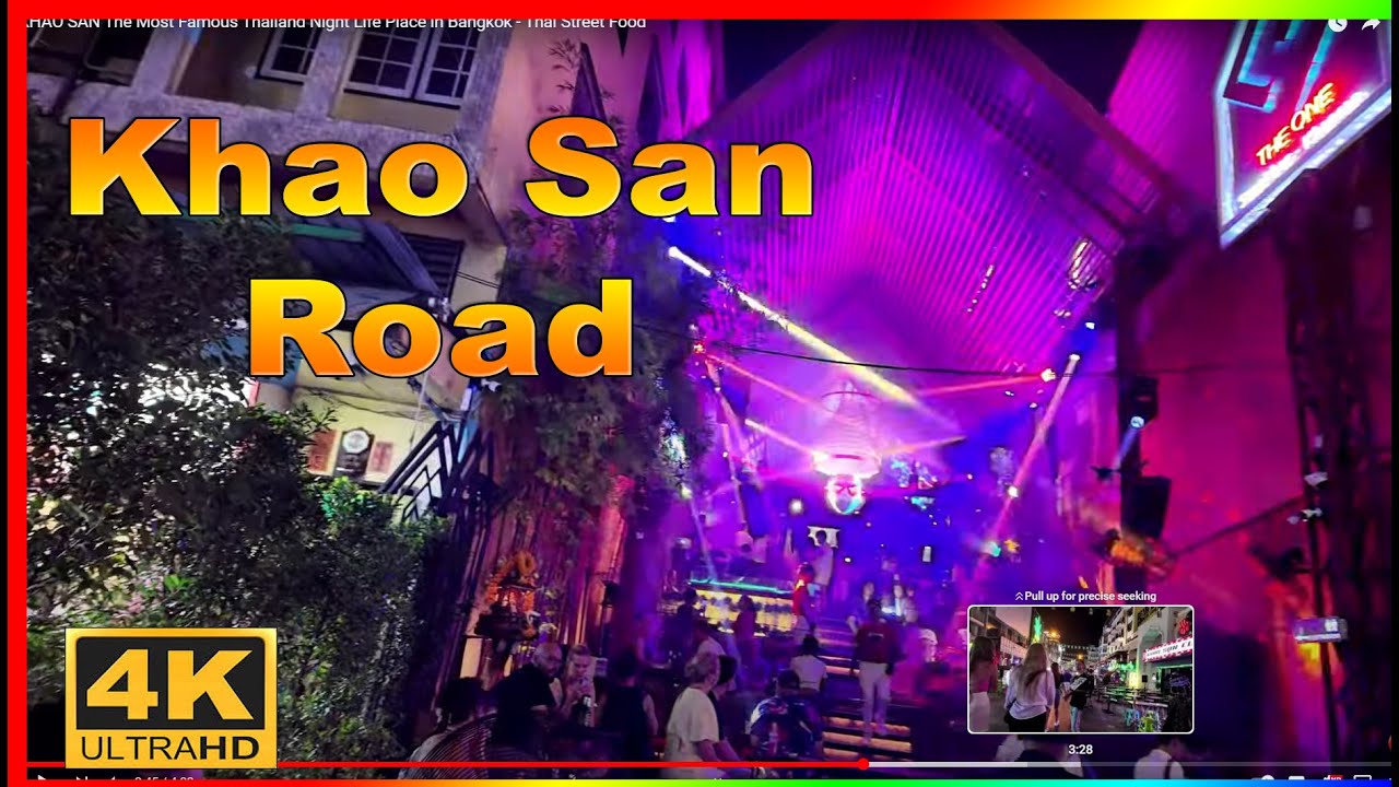 KHAOSAN ROAD | The Most Famous Place in Bangkok - Thai Street Food