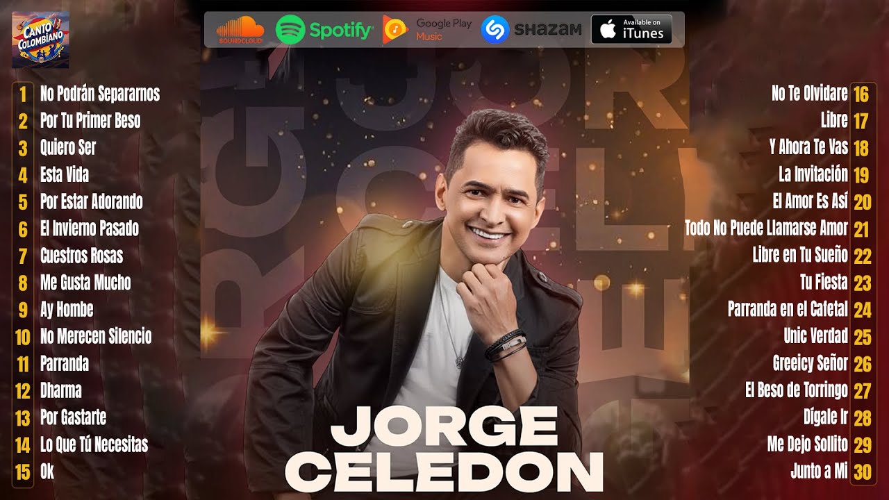 Jorge Celedón: La Voz de Oro del Vallenato 🎶 | Mix de Sus Grandes Éxitos