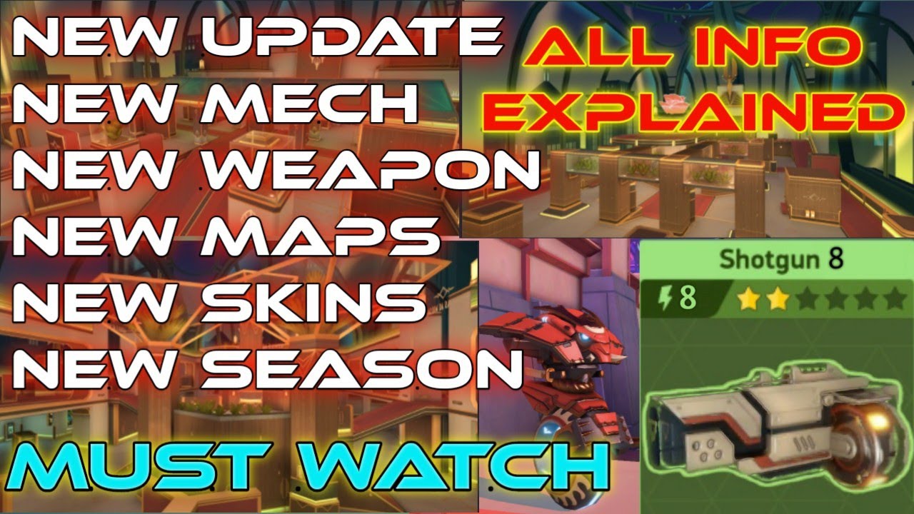 NEW UPDATE 2.03 all Information explained | Must Watch | Mech Arena