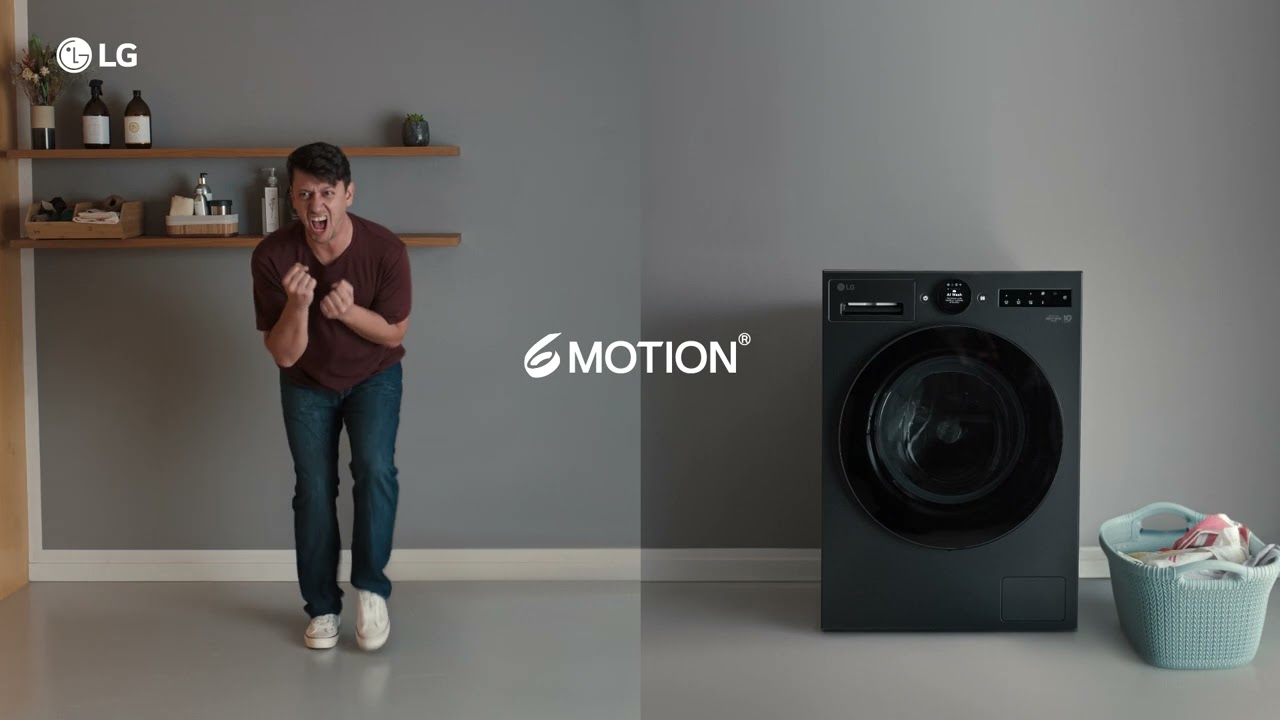 What is an inverter washing machine? LG Washer with AI DD&reg; | 6 Motion&reg; Direct Drive