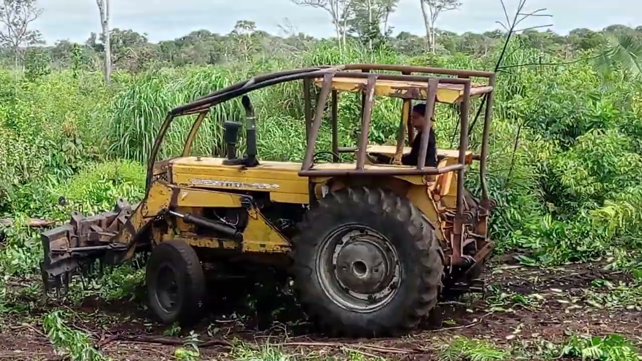 trator cbt inlerando cerrado Manchete em Marianópolis do Tocantins