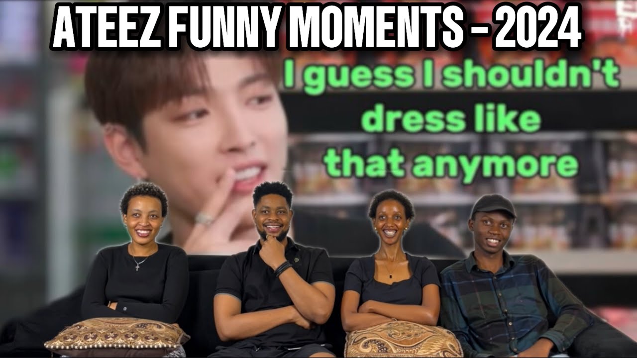 Our Reaction To Ateez funny Moments to watch as we end 2024