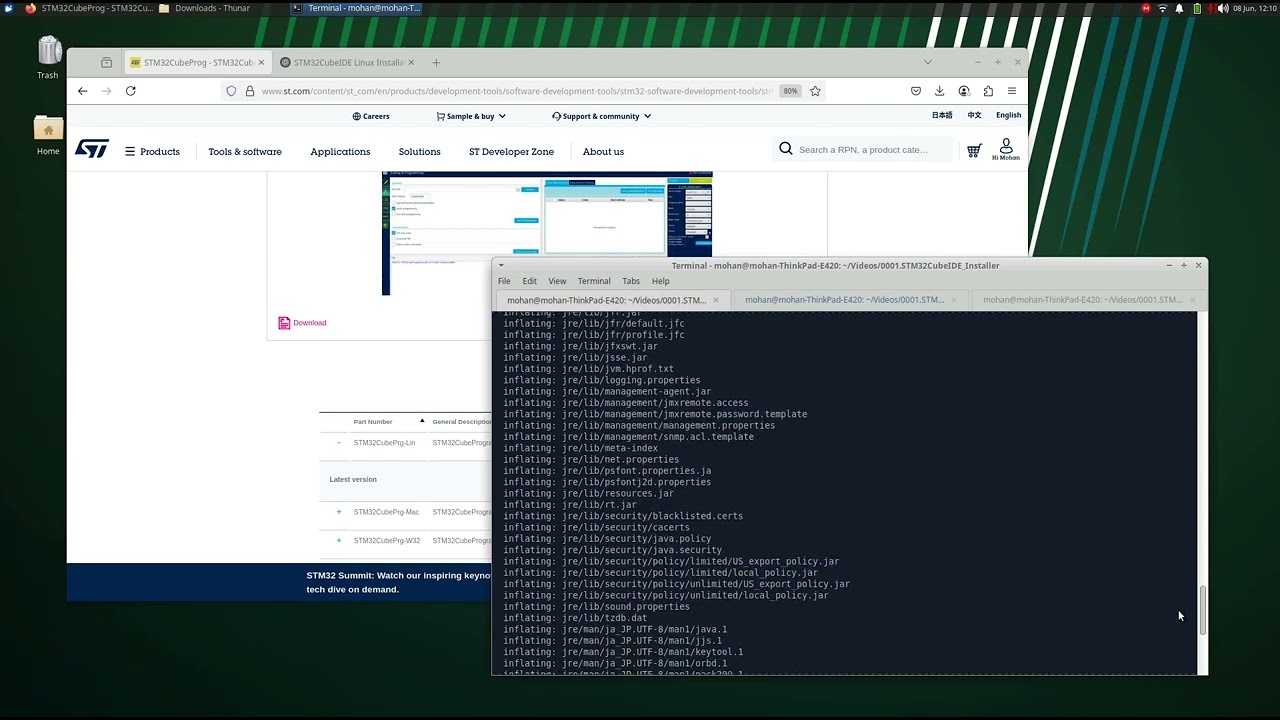 STM32 Programming   Install STM32CubeProgrammer on Xubuntu