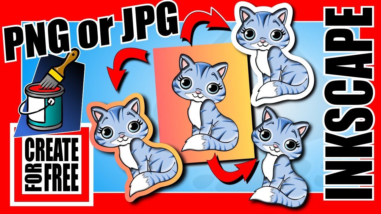 Remove the Background and add an Offset to png or jpg Inkscape