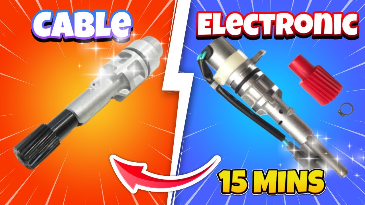 Converting The RB25 Electronic Speed Sensor To Cable Driven