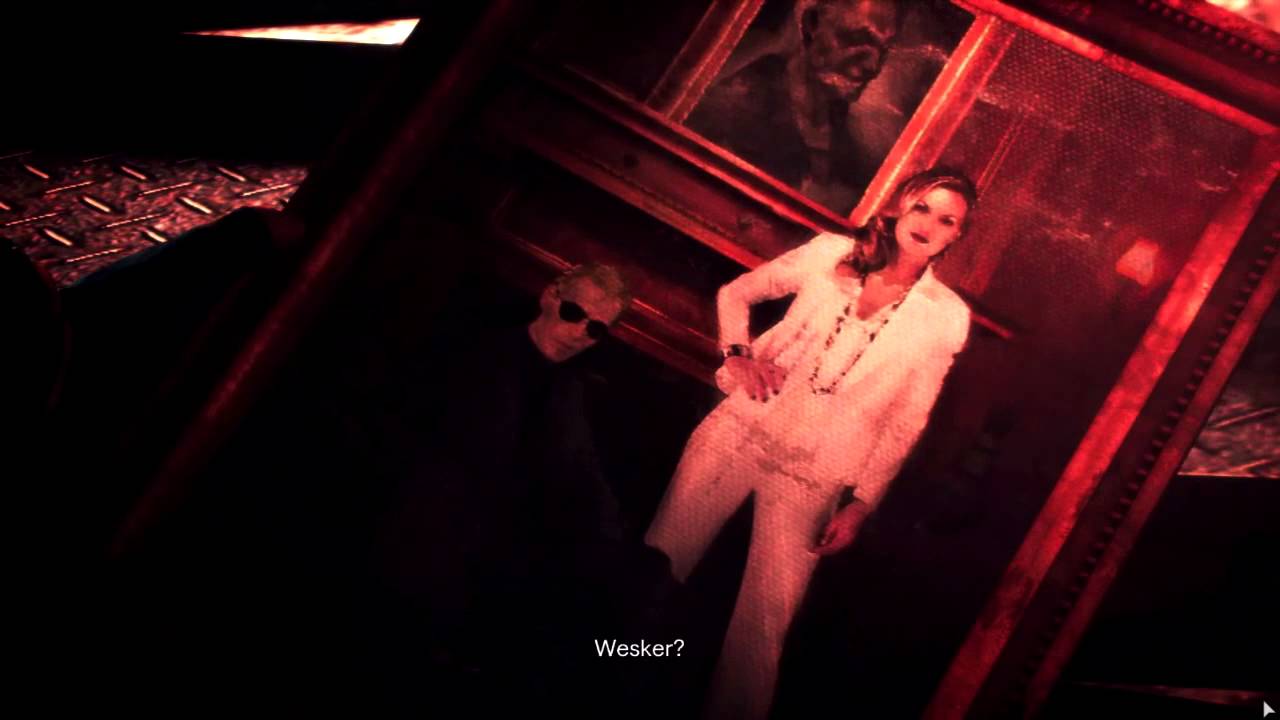 Resident Evil Revelations 2 Albert & Alex Wesker Picture/Painting Cutscene