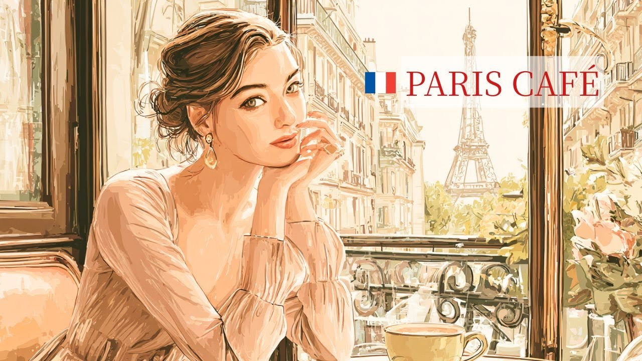 🇫🇷 Paris Café French Chanson Jazz & Bossa Nova ☕ Relaxing Music | Female Vocals