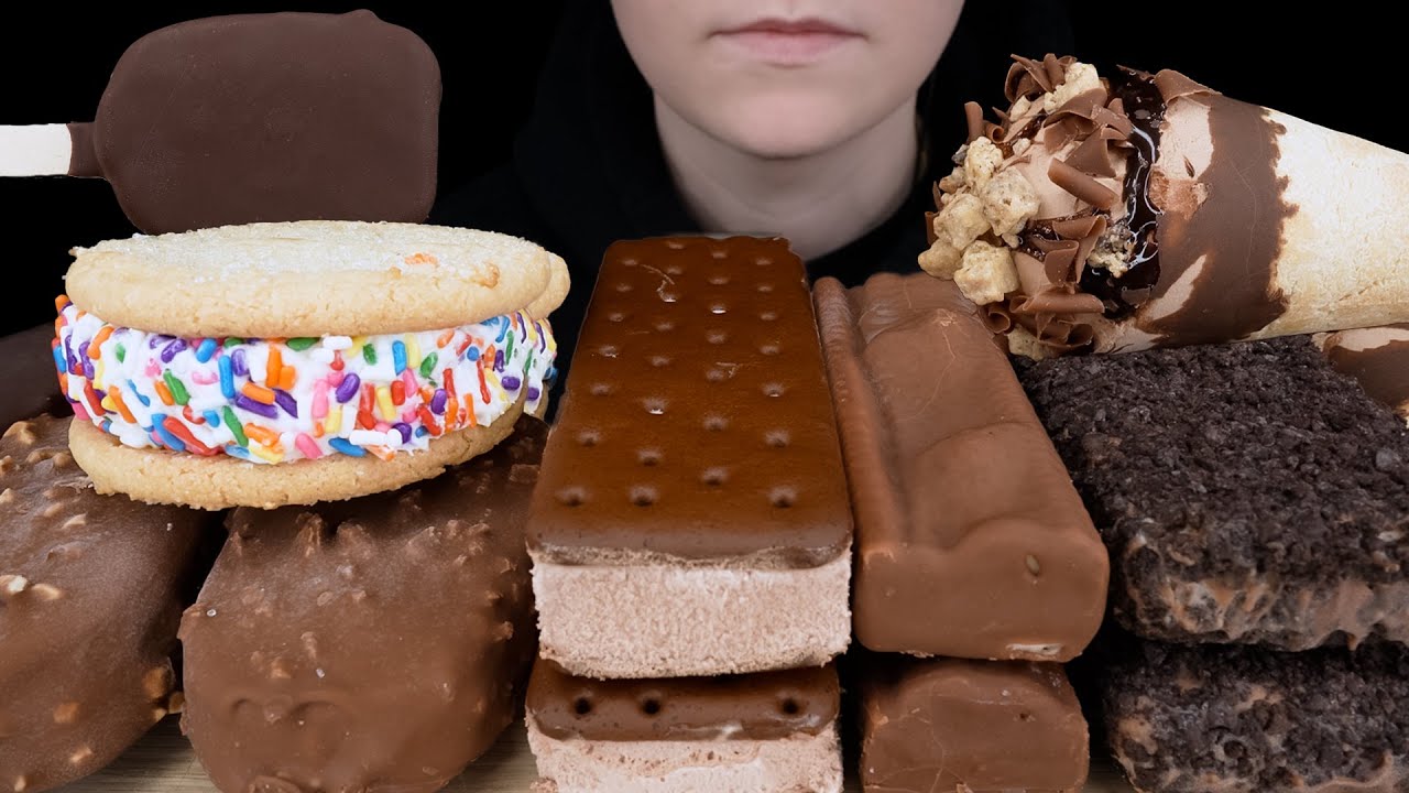 ASMR Chocolate Ice Cream *Snickers, Haagen-Dazs, Dove, Twix, Cookie Cone, Birthday Cake Chipwich