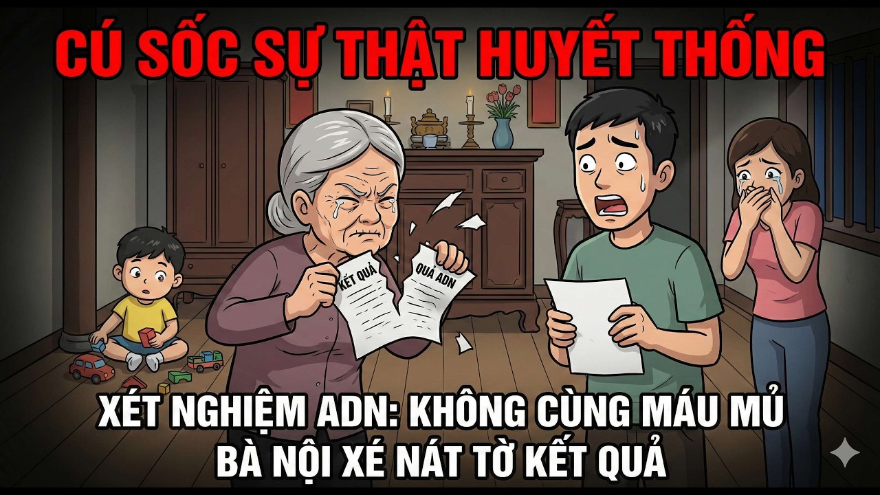 Nuôi Cháu 5 Năm Mới Biết Không Cùng Huyết Thống, Phản Ứng Của Bà Nội Khiến Ai Cũng Nể Phục
