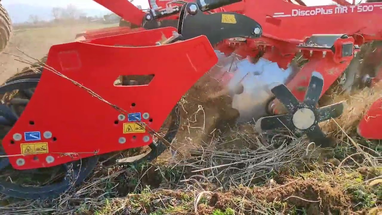 NEW HOLLAND T6.165 DYNAMIC COMMAND con dischiera SIPTEC DISCOPLUS MR T 500