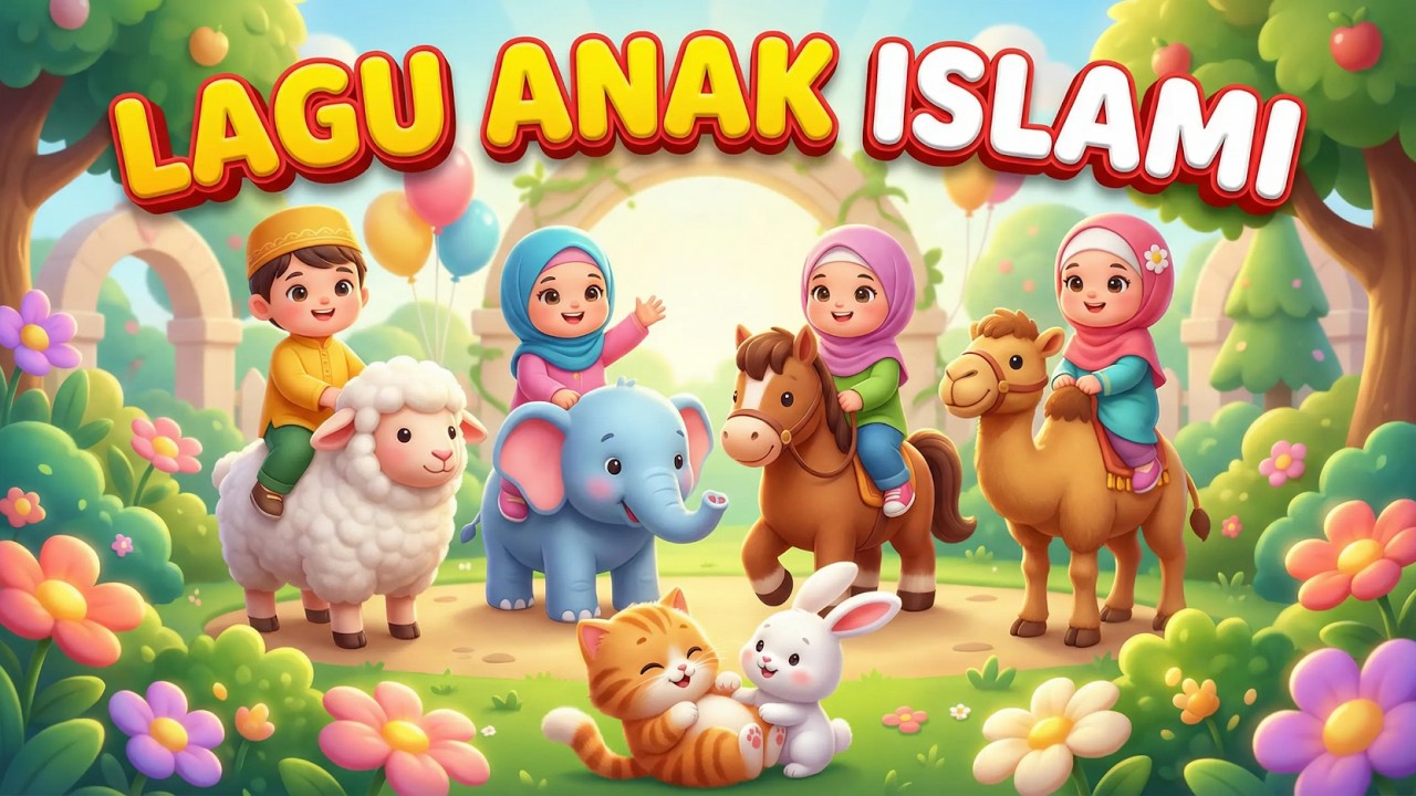 Allahul Kaafi • Aku Mau Ke Mekkah • Hasbi Rabbi • Sholawat Badar | Kompilasi Lagu Anak Islami | 3D