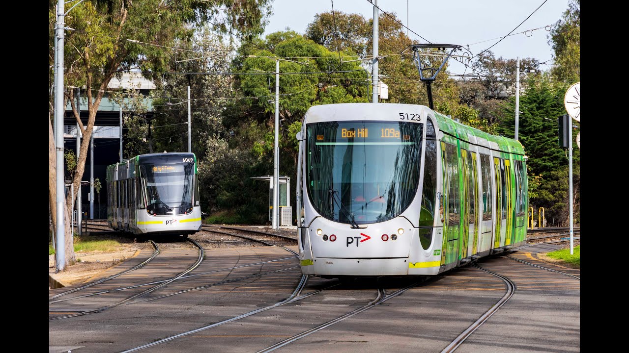 RECONSTRUCTION tram services at Port Junction with special destinations for the works.