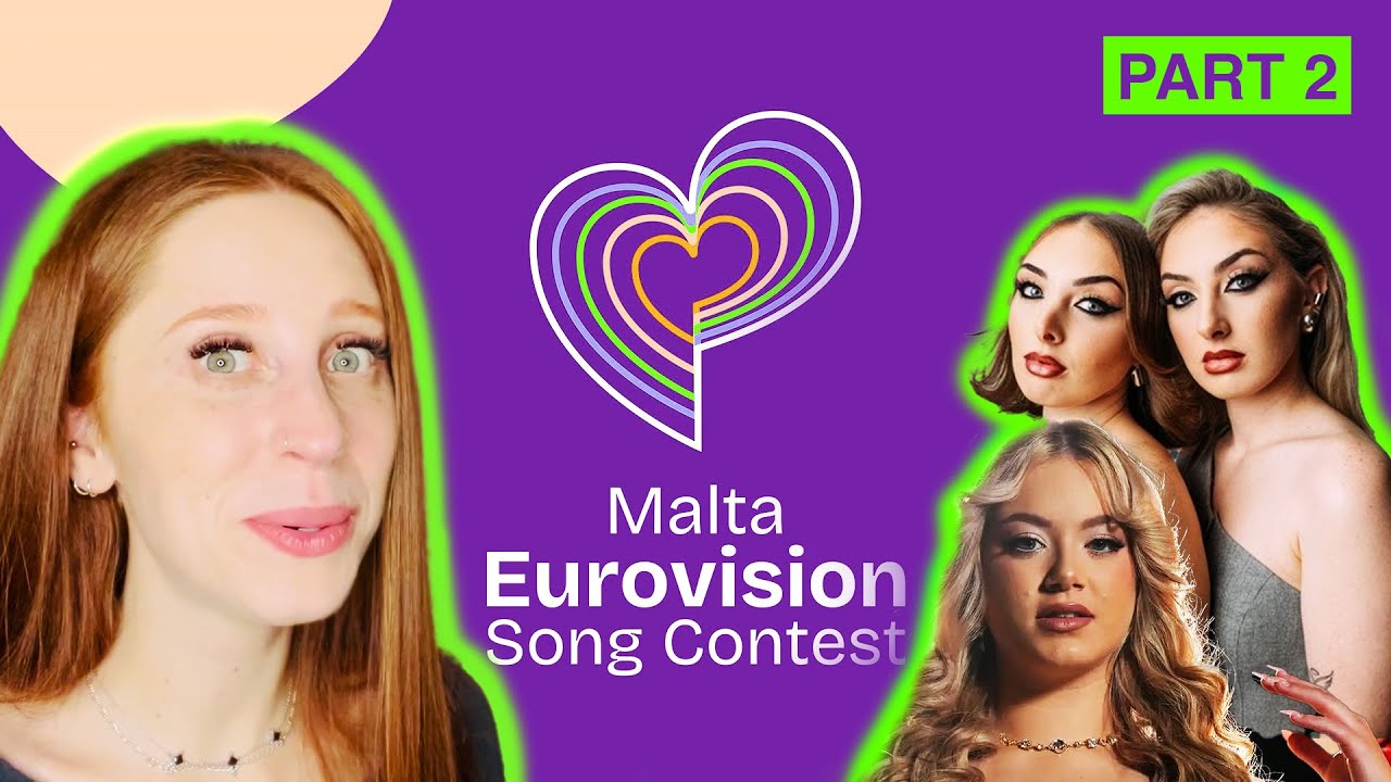 LET'S REACT TO MESC 2025 PART 2 (MALTA EUROVISION 2025)