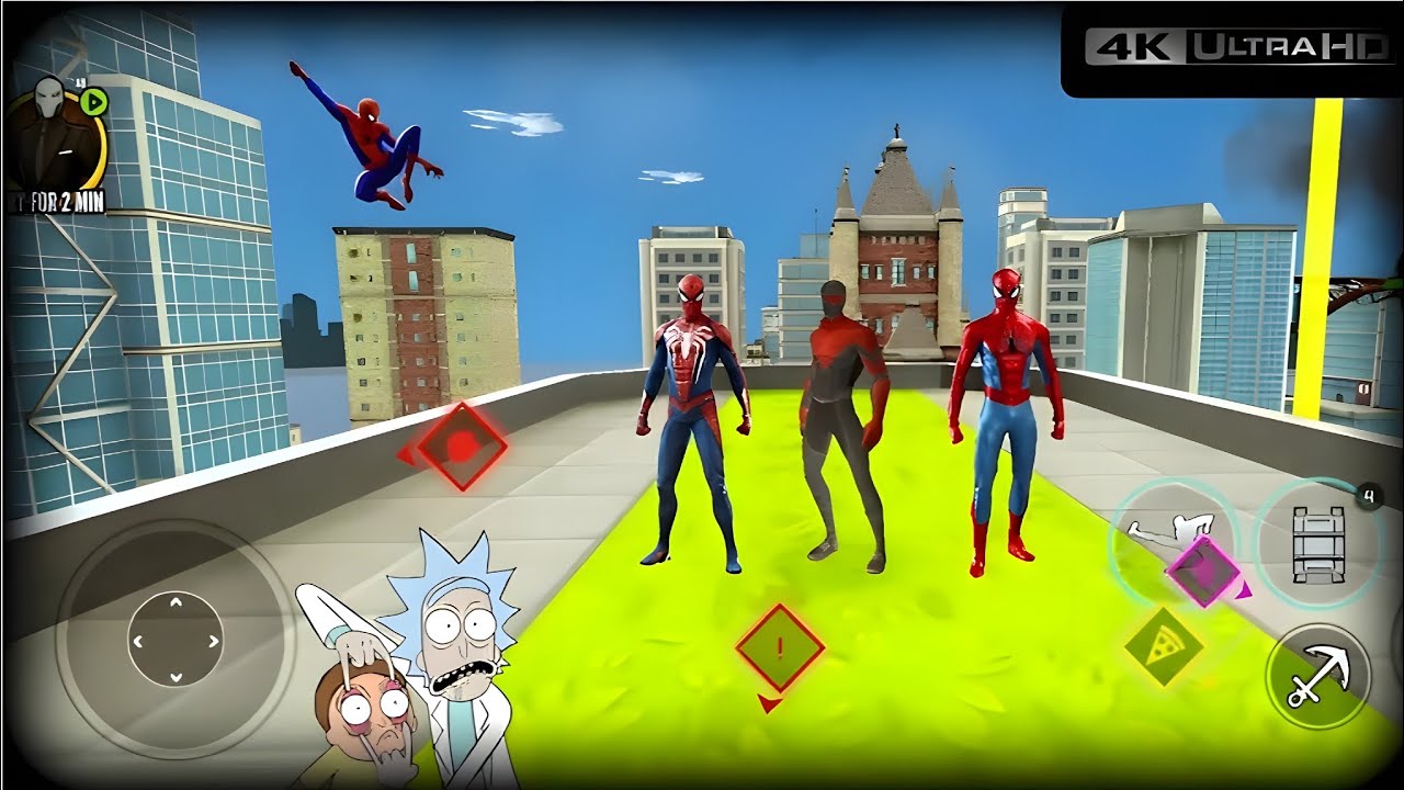 ⚔️ Shadow in Action! Epic Combos & Moves | Spider Action Fighting Game | #part5