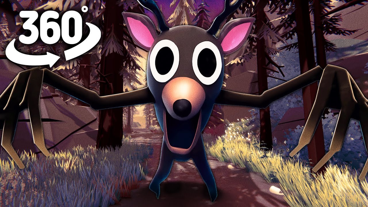 99 Night in the Forest Chase You ! | 360&deg; VR