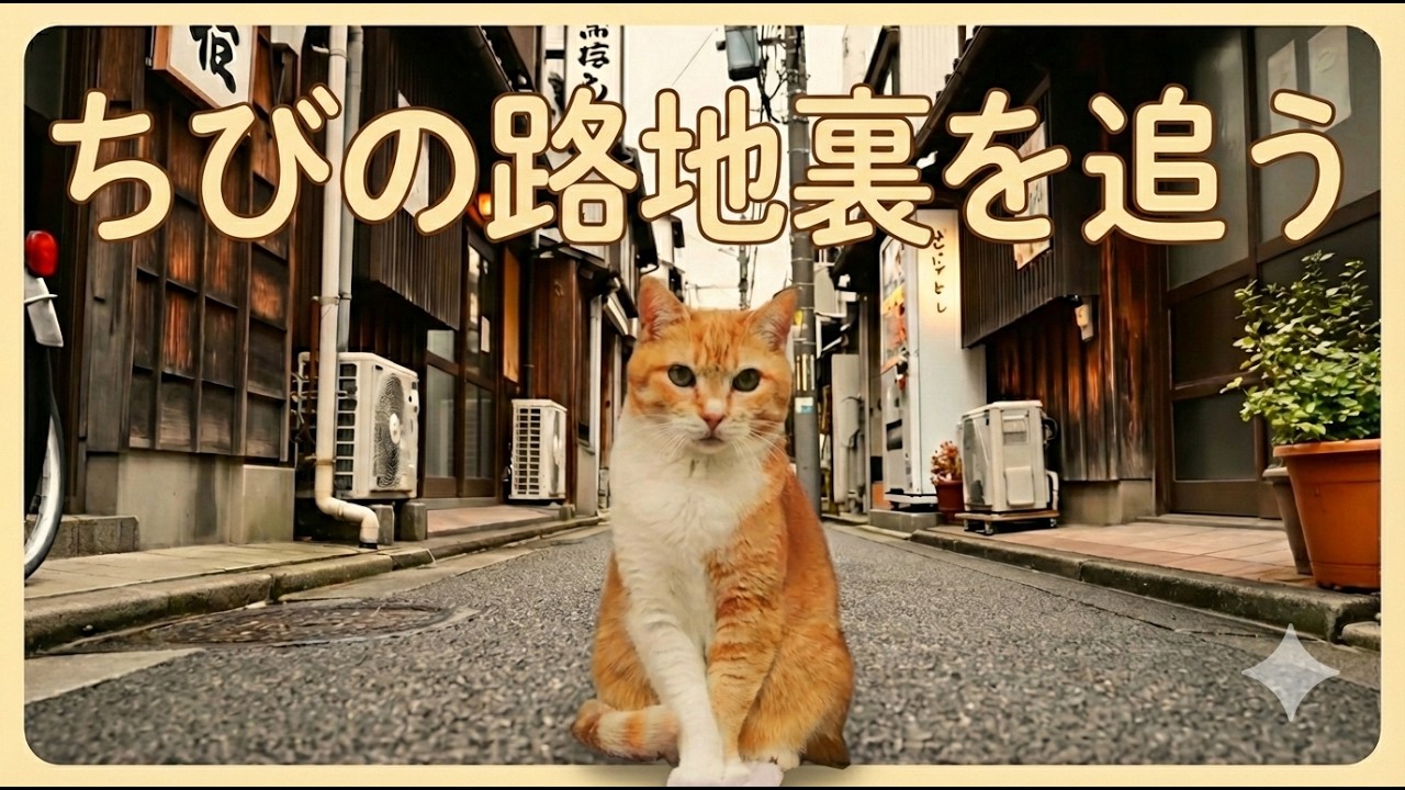 ちびの路地裏散歩