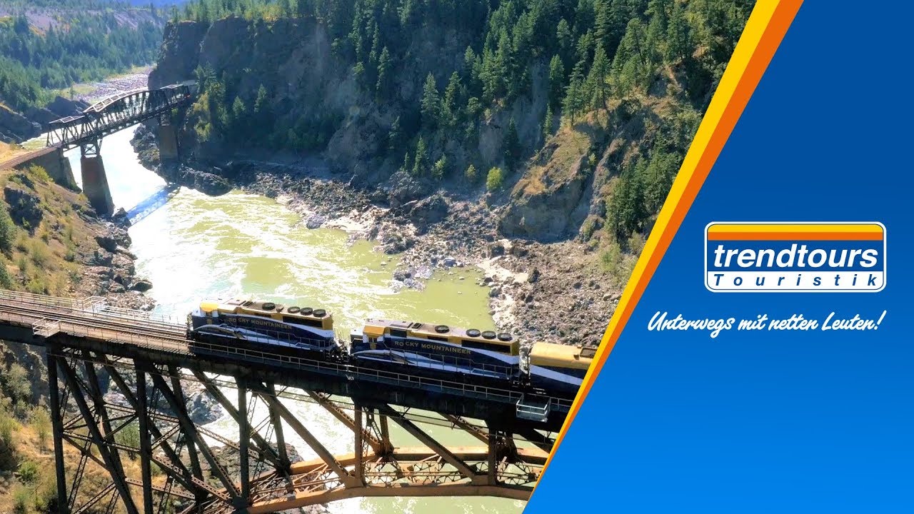 Luxus-Bahnreise mit dem Rocky Mountaineer durch Kanada