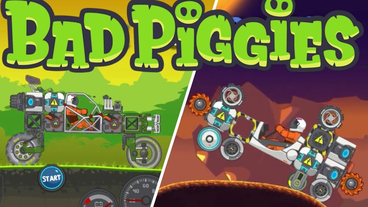 RoverCraft Vs Bad Piggies