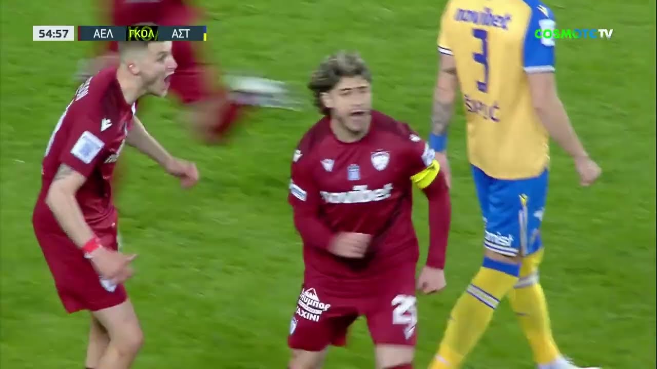 Τα Highlights του αγώνα ΑΕΛ Novibet - Αστέρας AKTOR 1-1 _ 14/03/26 _ CosmoteTV 