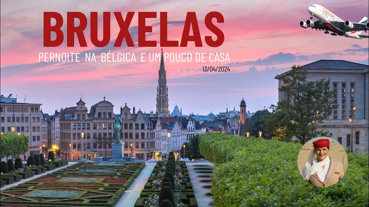 COMISSÁRIA DA EMIRATES VAI À BRUXELAS PRA COMER WAFLE SEM GLUTEN.