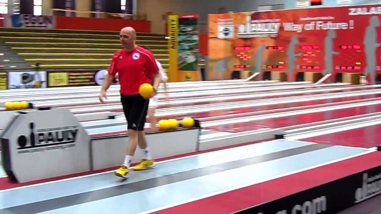 Nicolae Lupu ROU - 708 im Halbfinale WM Kegeln Classic Zalaegerszeg 2013