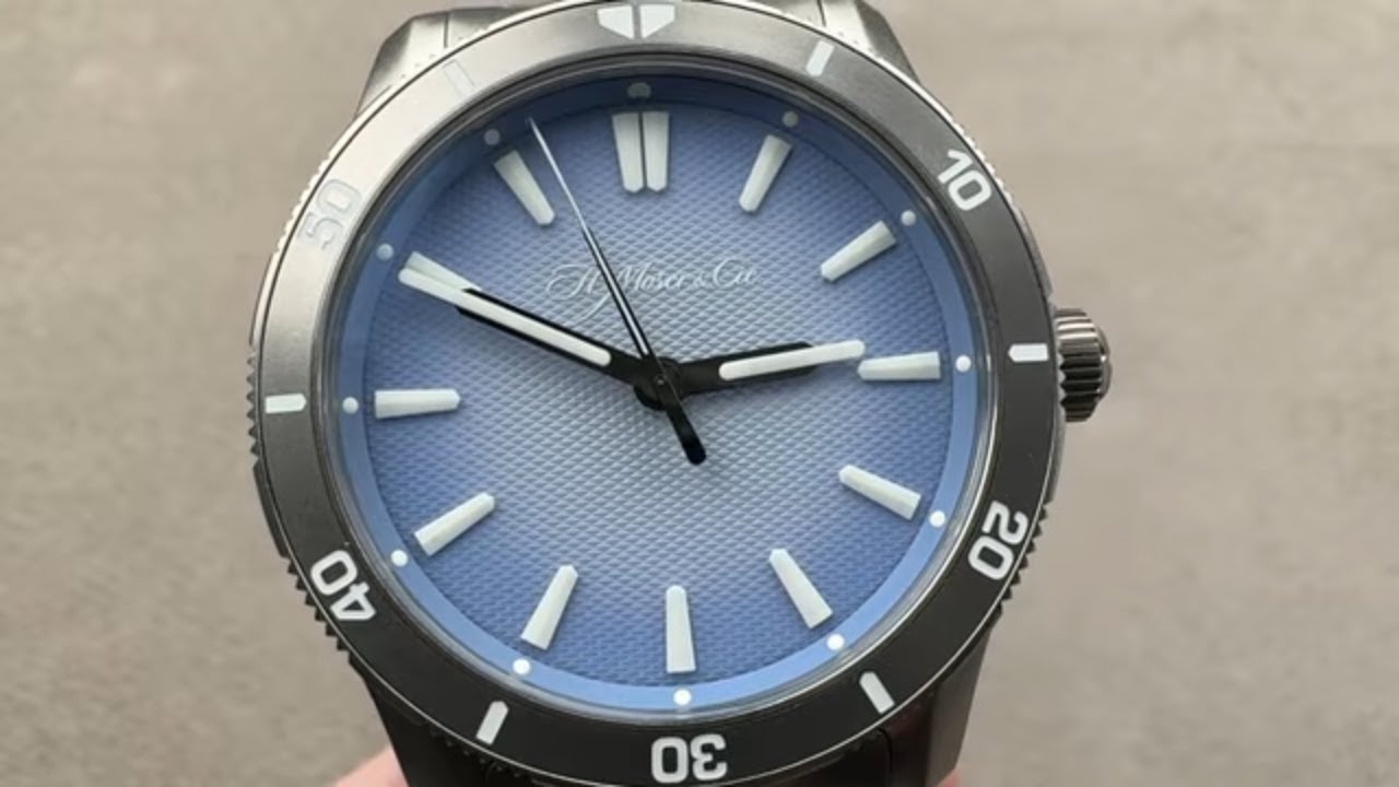 New H. Moser & Cie x Azuki Pioneer Centre Seconds 