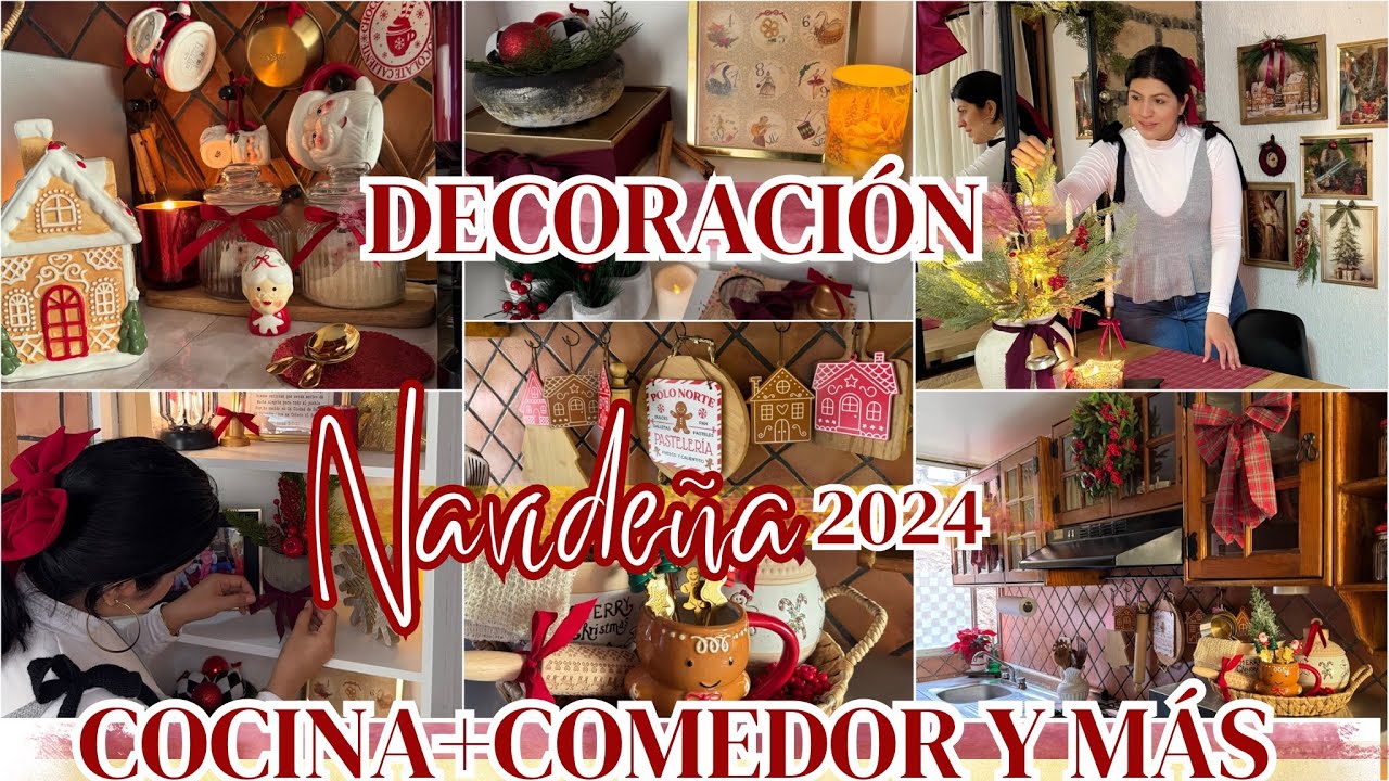 🎄DECORACIÓN NAVIDEÑA DE LA COCINA Y EL COMEDOR | NAVIDAD VICTORIANA, CHRISTMAS DECOR