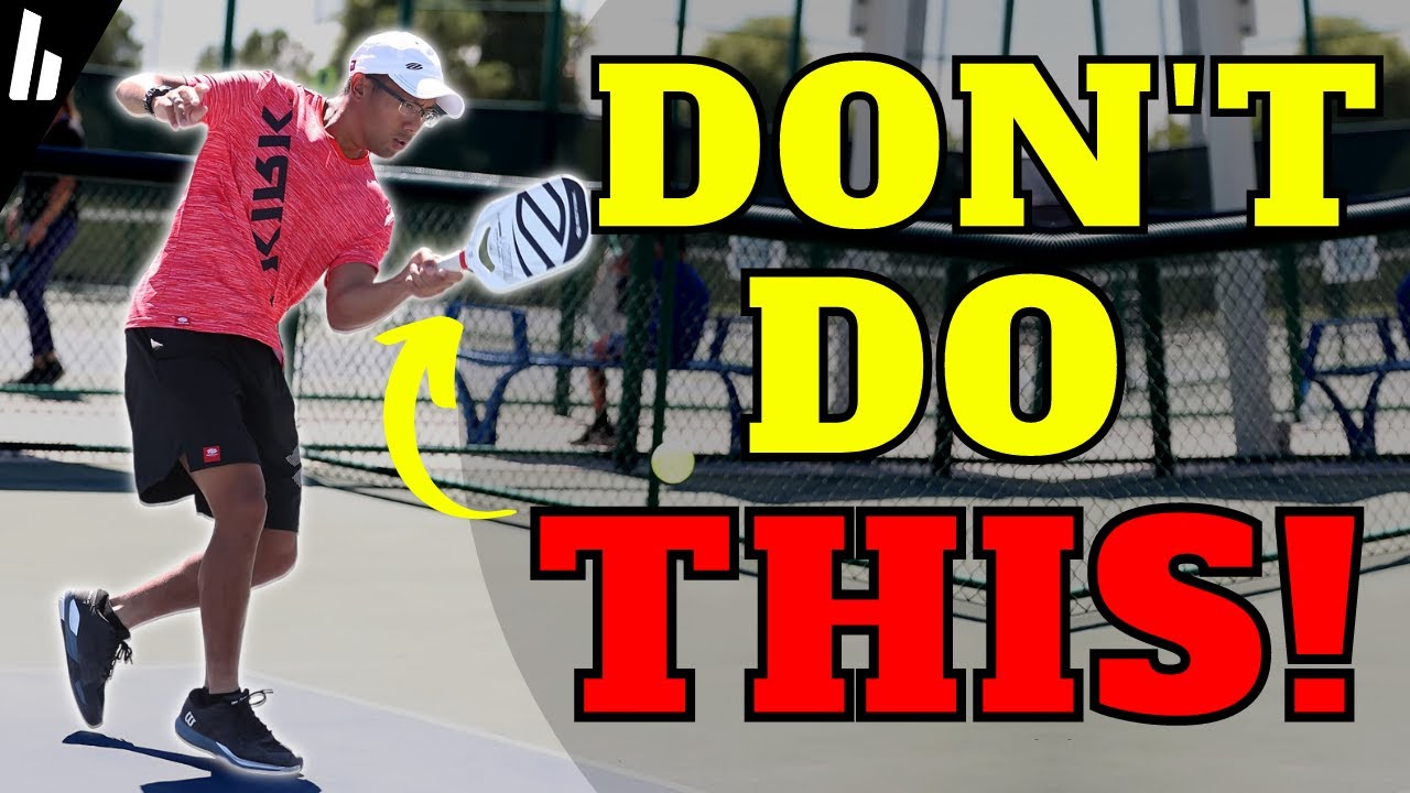 7 самых распространённых ошибок игроков уровня 3.0/3.5 | Briones Pickleball