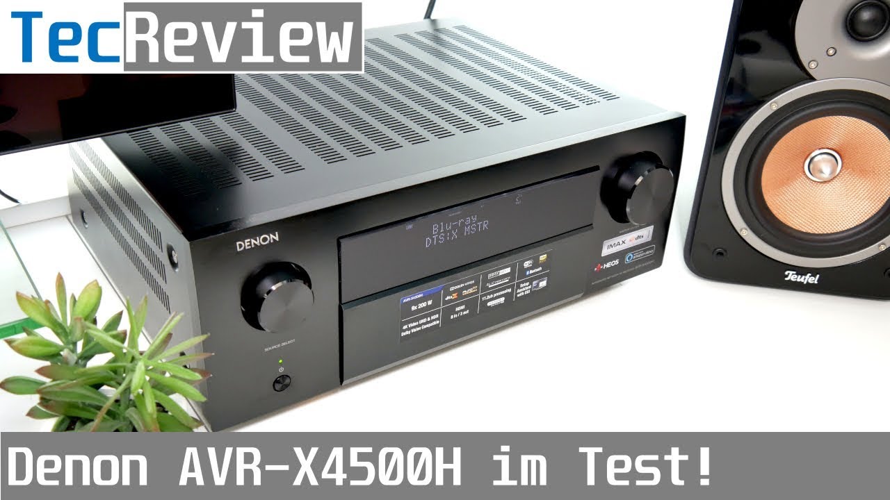 [REVIEW] Denon AVR-X4500H - AV-Receiver im Test! | TecReview | deutsch | 4K