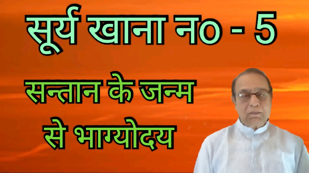 Surya Khana No 5||Sun in 5th house||Ashok Agarwal||Lal Kitab