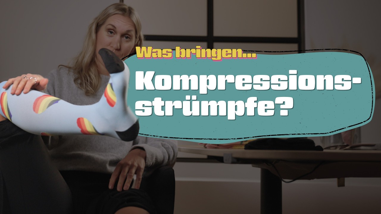 Kein Omi-Ding: Stützstrümpfe machen voll Sinn!