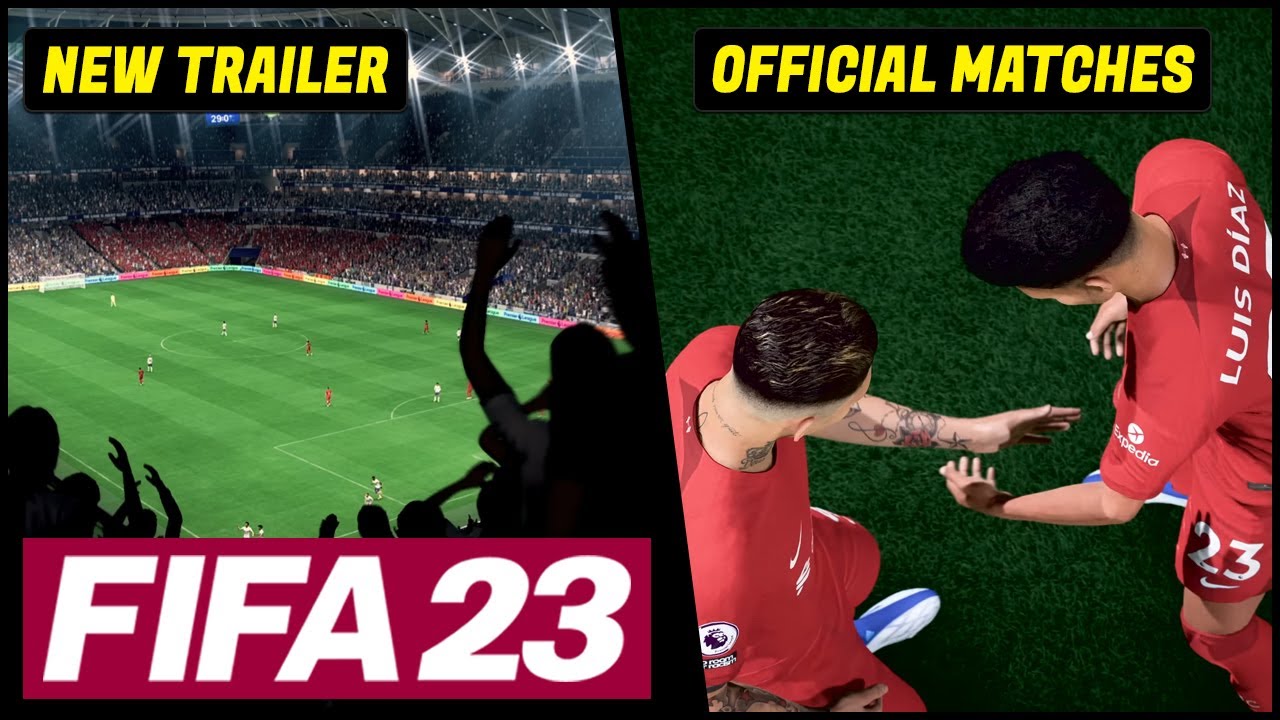 FIFA 23 NEWS | NEW Official Gameplay Reveal, Features & ALL Match Scenes