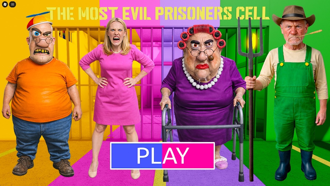 MR SPRINKLES VS EVIL MOM VS ANGRY GRANDMA VS MR RANDY IN REAL LIFE! OBBY Roblox Update All Bosses