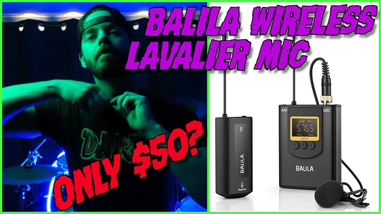 BALILA Wireless Lavalier Microphone | Unboxing and Testing