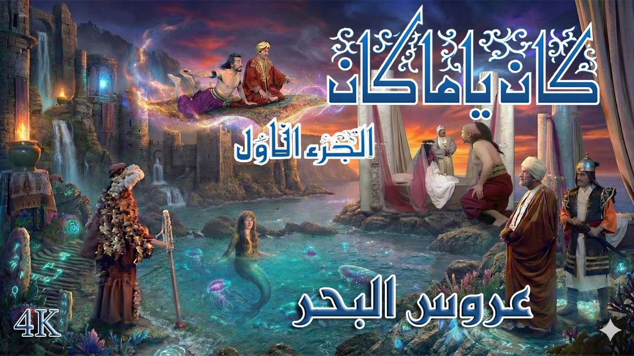 مسلسل كان ياما كان الأول الحلقة 11 : عروس البحر - دقة محسّنة بالذكاء الاصطناعي